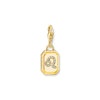 THOMAS SABO Charm Pendant Leo Zodiac Sign Gold Charm Pendants Thomas Sabo 