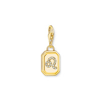 THOMAS SABO Charm Pendant Leo Zodiac Sign Gold Charm Pendants Thomas Sabo 