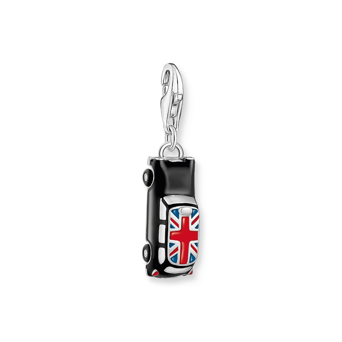 THOMAS SABO Charm Pendant London Taxi with Union Jack Charms Thomas Sabo 