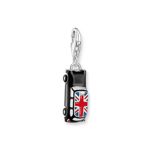 THOMAS SABO Charm Pendant London Taxi with Union Jack Charms Thomas Sabo 