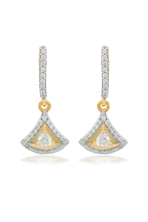 CHIC NOEL FANTASTIC EARRINGS GOLD Bevilles Jewellers 