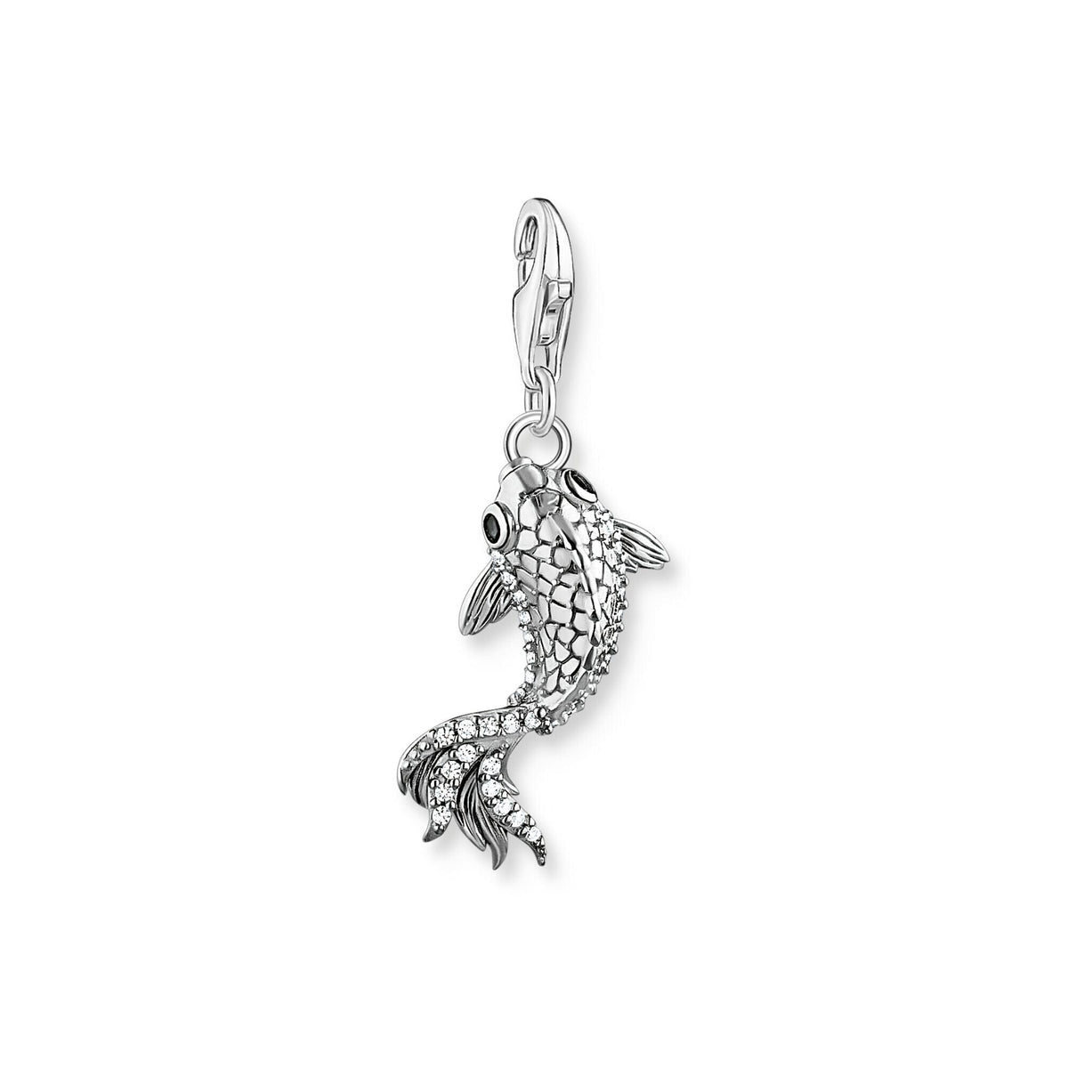 THOMAS SABO Charm Pendant Koi Silver Charm Pendants Thomas Sabo 