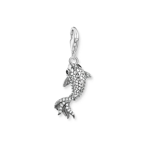 THOMAS SABO Charm Pendant Koi Silver Charm Pendants Thomas Sabo 