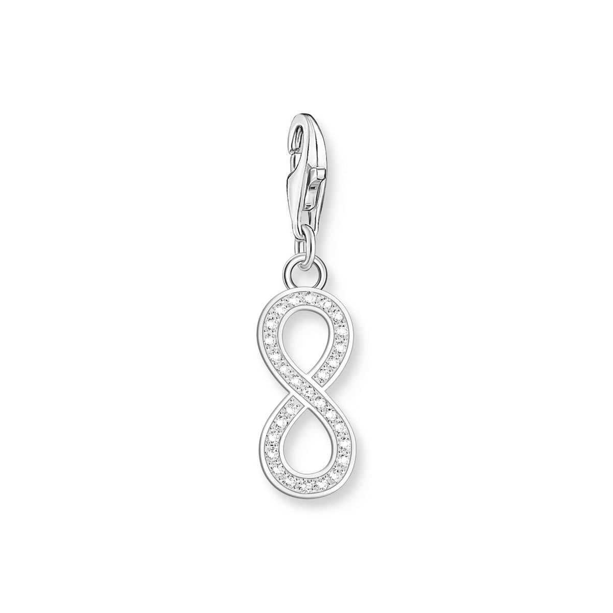 THOMAS SABO Charm Pendant Infinity Silver Charm Pendants Thomas Sabo 