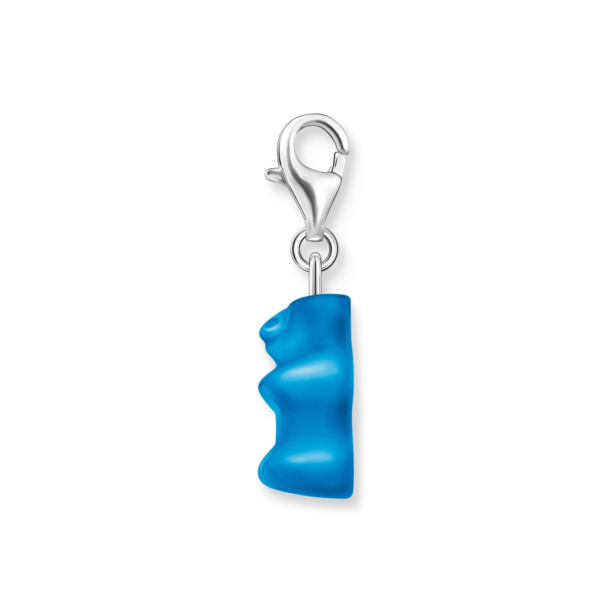 THOMAS SABO Charm pendant goldbears in blue Charms THOMAS SABO 