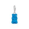 THOMAS SABO Charm pendant goldbears in blue Charms THOMAS SABO 
