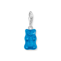 THOMAS SABO Charm pendant goldbears in blue Charms THOMAS SABO 