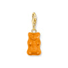 THOMAS SABO Charm pendant goldbears in orange Charms THOMAS SABO 