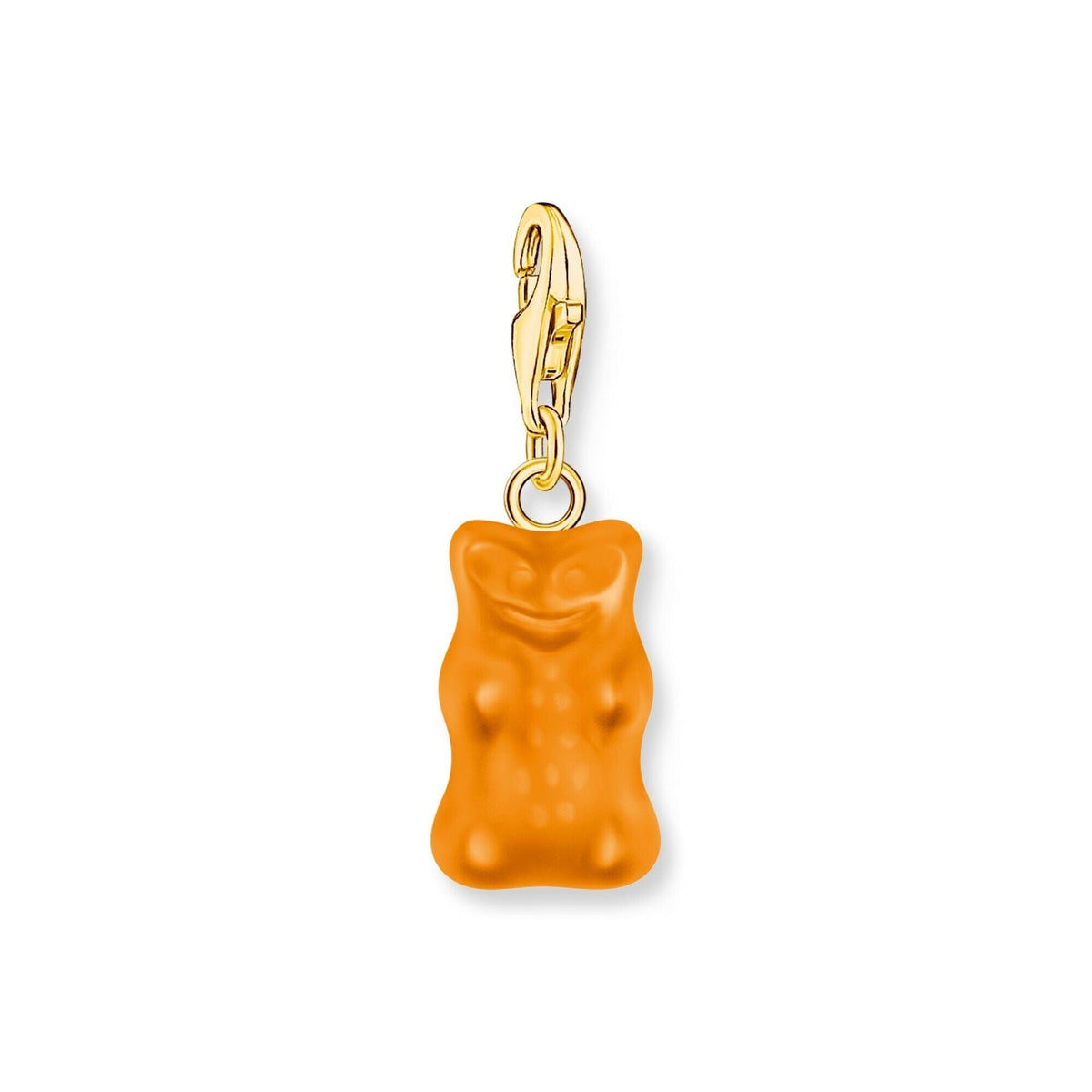 THOMAS SABO Charm pendant goldbears in orange Charms THOMAS SABO 