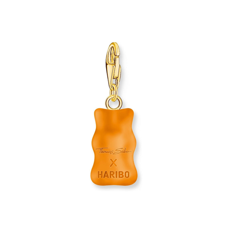 THOMAS SABO Charm pendant goldbears in orange Charms THOMAS SABO 