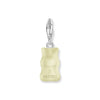 THOMAS SABO Charm pendant goldbears in white Charms THOMAS SABO 