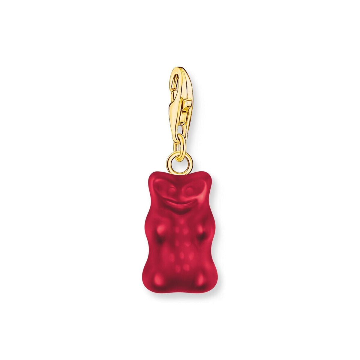 THOMAS SABO Charm pendant goldbears in red Charms THOMAS SABO 