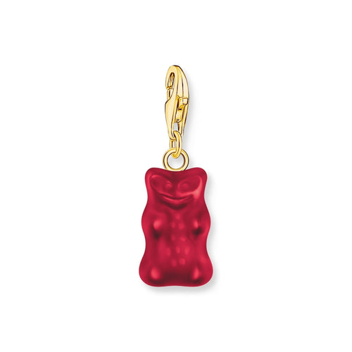 THOMAS SABO Charm pendant goldbears in red Charms THOMAS SABO 