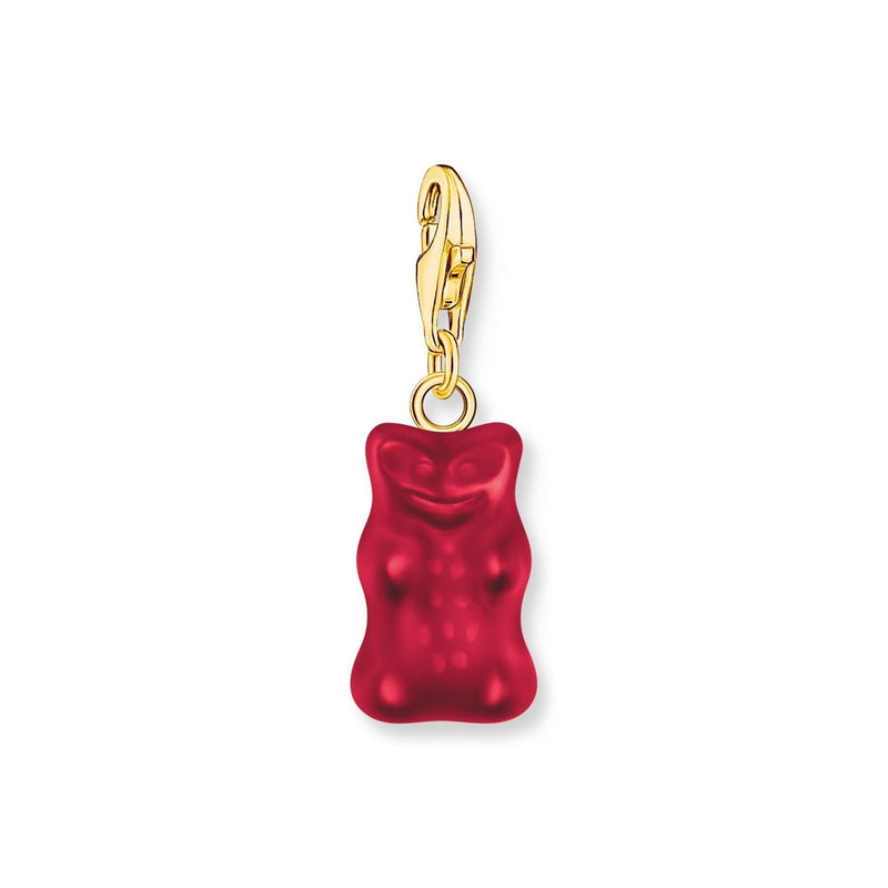 THOMAS SABO Charm pendant goldbears in red Charms THOMAS SABO 
