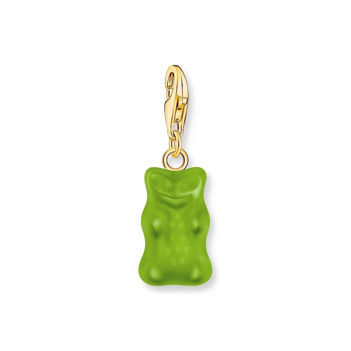 THOMAS SABO Charm pendant goldbears in green Charms THOMAS SABO 