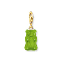 THOMAS SABO Charm pendant goldbears in green Charms THOMAS SABO 