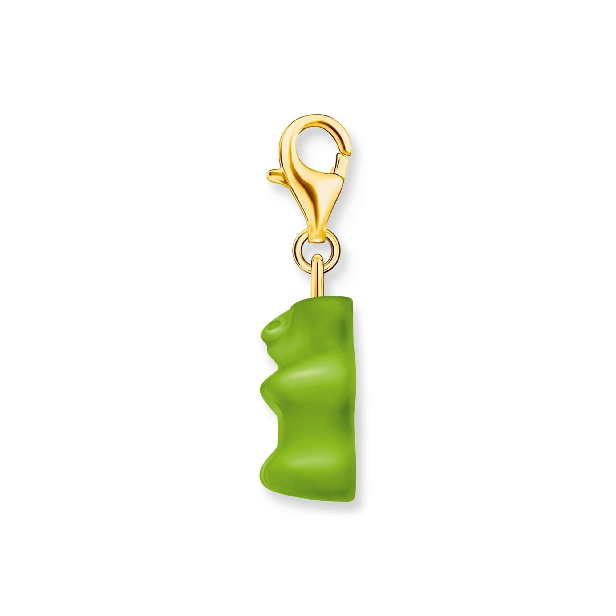 THOMAS SABO Charm pendant goldbears in green Charms THOMAS SABO 