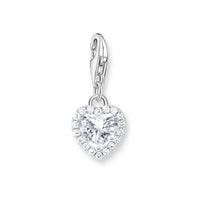 THOMAS SABO White heart charm Charm Pendants Thomas Sabo 