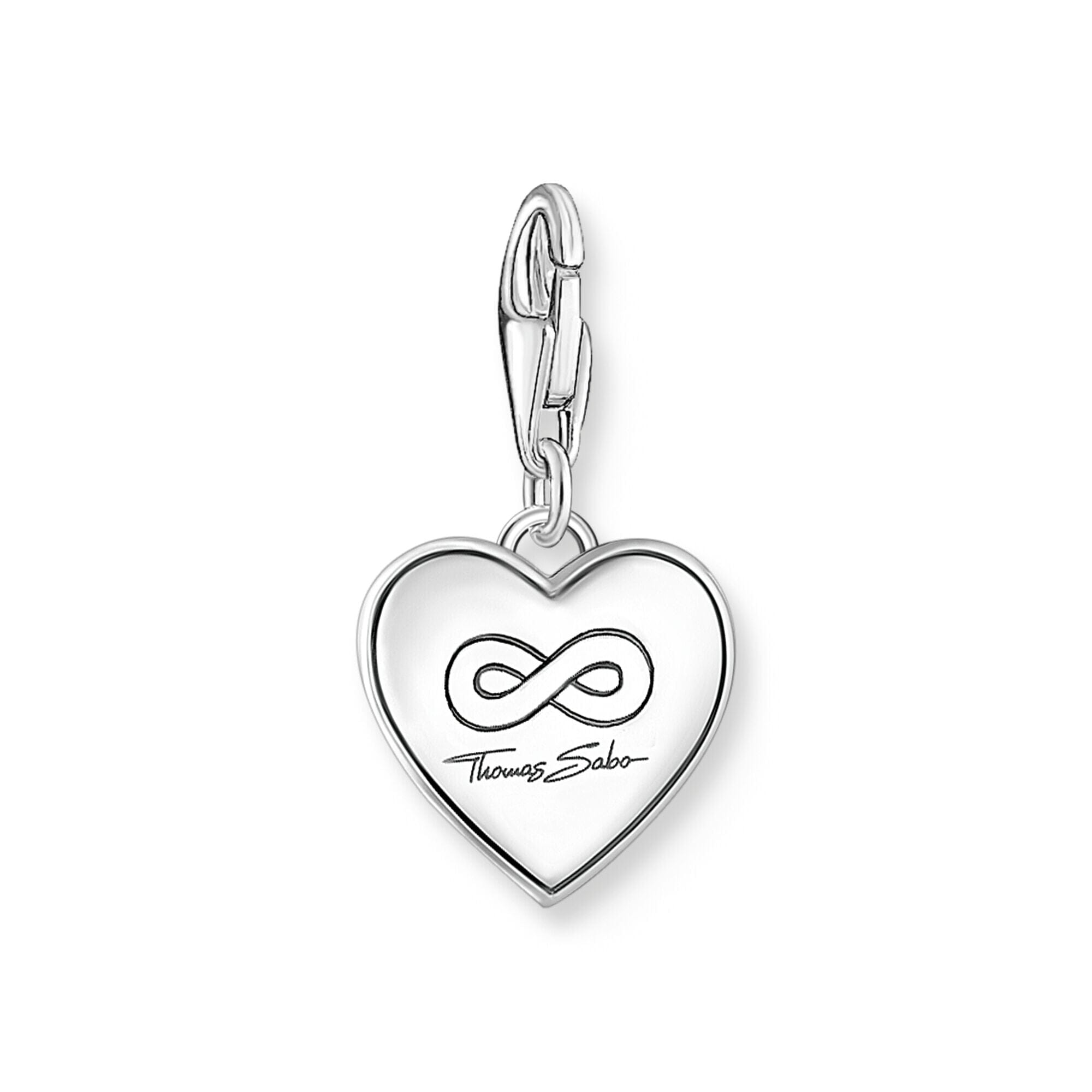 THOMAS SABO Heart charm YOU & ME Charm Pendants Thomas Sabo 