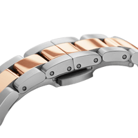Daniel Wellington Iconic Link Lumine 32 Rose Gold & Silver White Watch Watches Daniel Wellington 