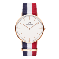 Daniel Wellington Classic 40 Cambridge Rose Gold & White Watch Watches Daniel Wellington 