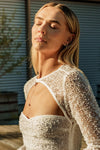 CHIC NOEL FRESHWATER PEARL LARIAT GOLD Bevilles Jewellers 