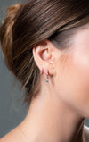 GEORGINI RED CARPET VENICE EARRINGS ROSE GOLD Bevilles Jewellers 