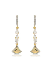 CHIC NOEL FANTASY EARRINGS GOLD Bevilles Jewellers 