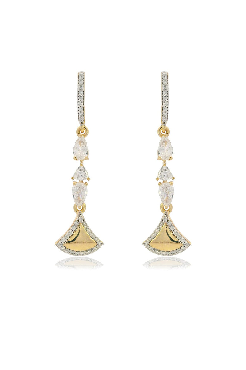 CHIC NOEL FANTASY EARRINGS GOLD Bevilles Jewellers 