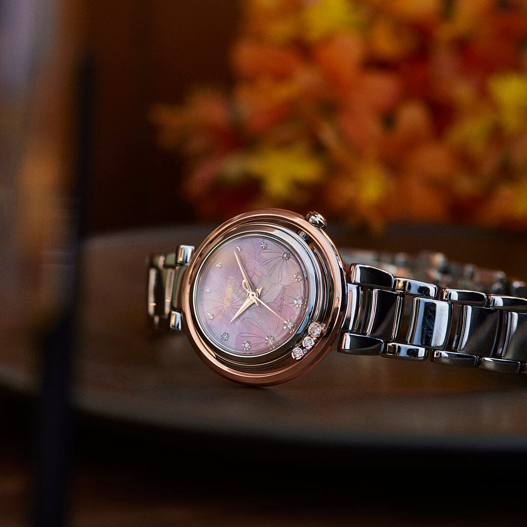 Citizen Women's Diamond Dress Watch EM1114-80Y Watches Citizen 