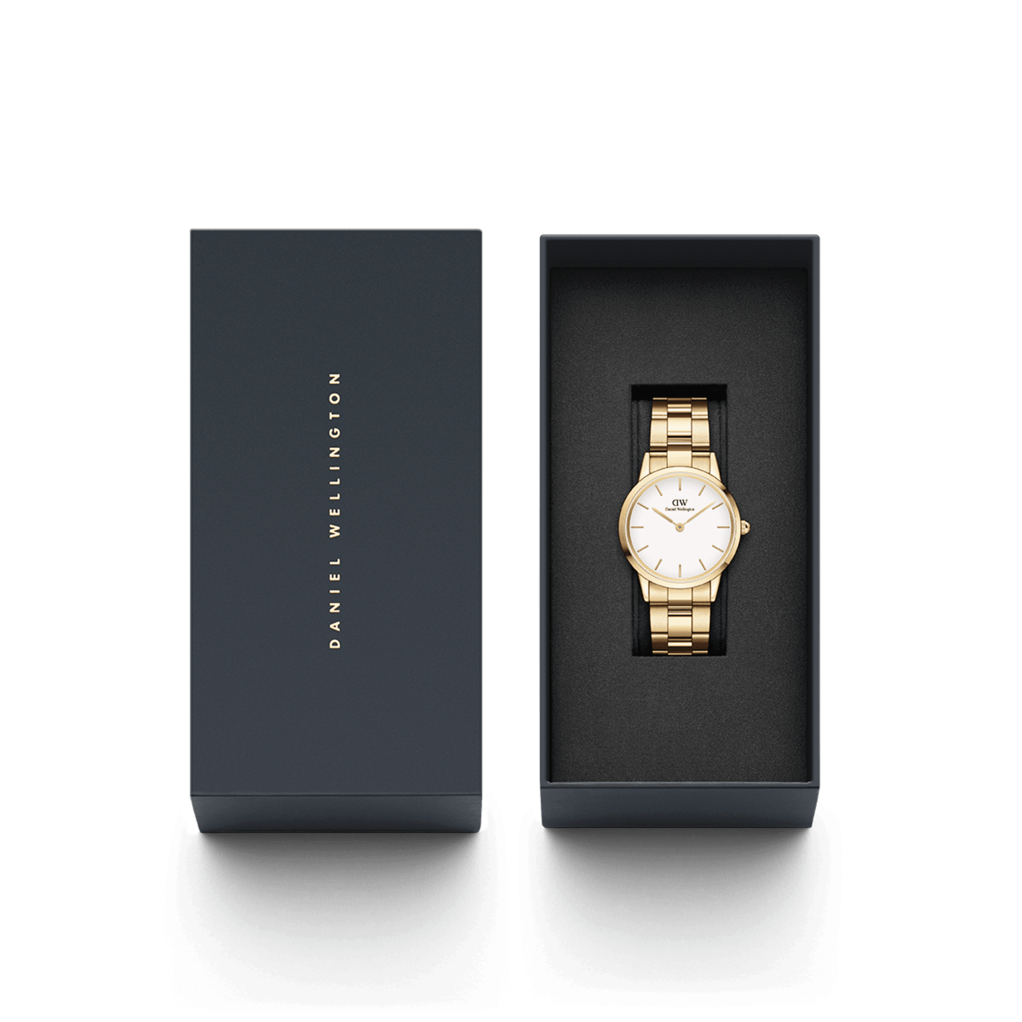 Daniel Wellington Iconic Link 32 Gold & White Watch Watches Daniel Wellington 