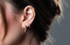 GEORGINI RED CARPET GALA EARRINGS ROSE GOLD Bevilles Jewellers 