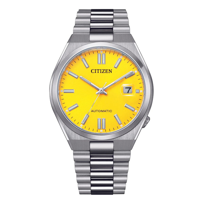 Citizen Tsuyosa Yellow and Silver Automatic Watch NJ0150-81Z Watches Citizen 