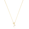 LUXURY LETTERS Y INITIAL PENDANT GOLD Pendants Georgini 