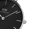 Daniel Wellington Petite 32 Ashfield Silver & Black Watch Watches Daniel Wellington 