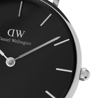 Daniel Wellington Petite 32 Ashfield Silver & Black Watch Watches Daniel Wellington 