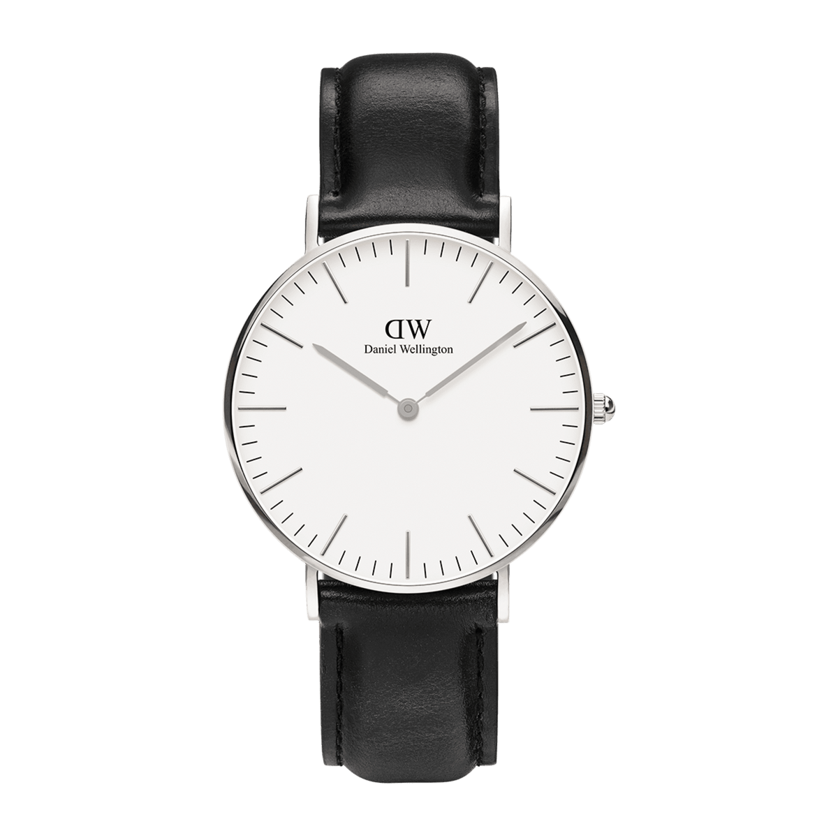 Daniel Wellington Classic 40 Sheffield Silver & White Watch Watches Daniel Wellington 