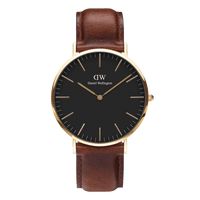 Daniel Wellington Classic 40 St Mawes Gold & White Watch Watches Daniel Wellington 