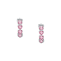 Chiara Ferragni Diamond Heart Fairytale Hoop Earrings Chiara Ferragni 