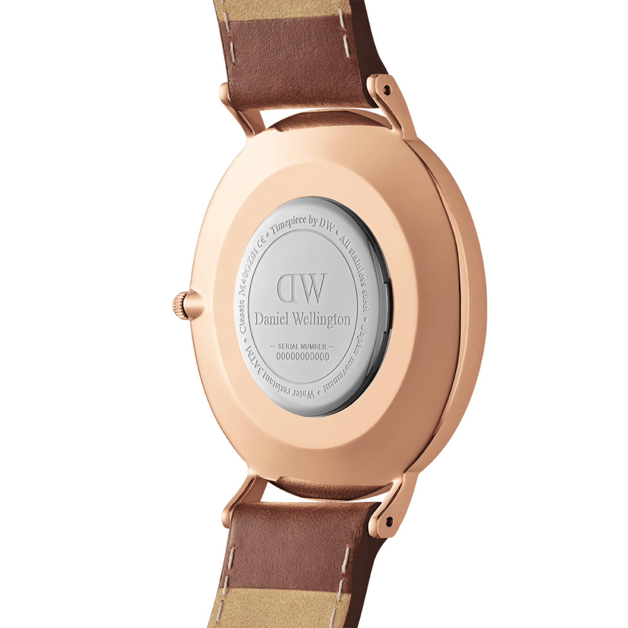 Daniel Wellington Classic 40 St Mawes Rose Gold & Amber Watch Watches Daniel Wellington 
