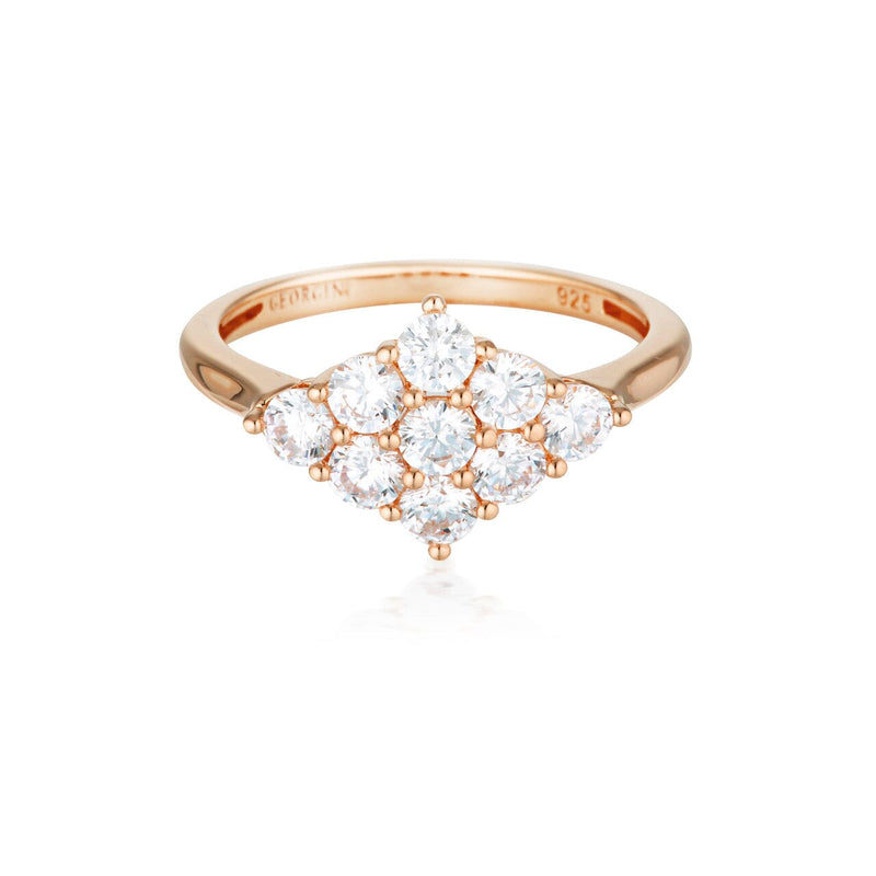 Rock Star Glam Rose Gold Ring - IR492Rg Bevilles Jewellers 