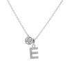 LUXURY LETTERS E INITIAL PENDANT SILVER Pendants Georgini 