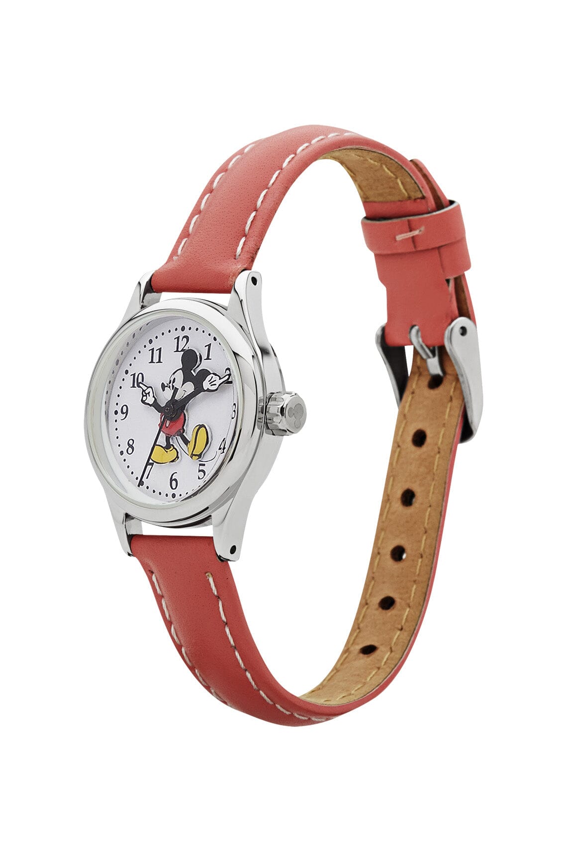 Disney Petite Mickey Pink Leather Watch Watches Disney 