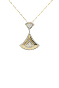 CHIC NOEL FANTASY PENDANT GOLD Bevilles Jewellers 