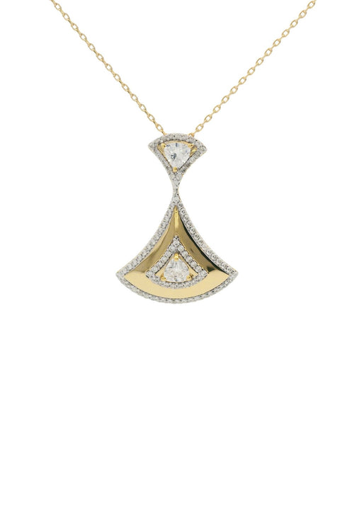 CHIC NOEL FANTASY PENDANT GOLD Bevilles Jewellers 