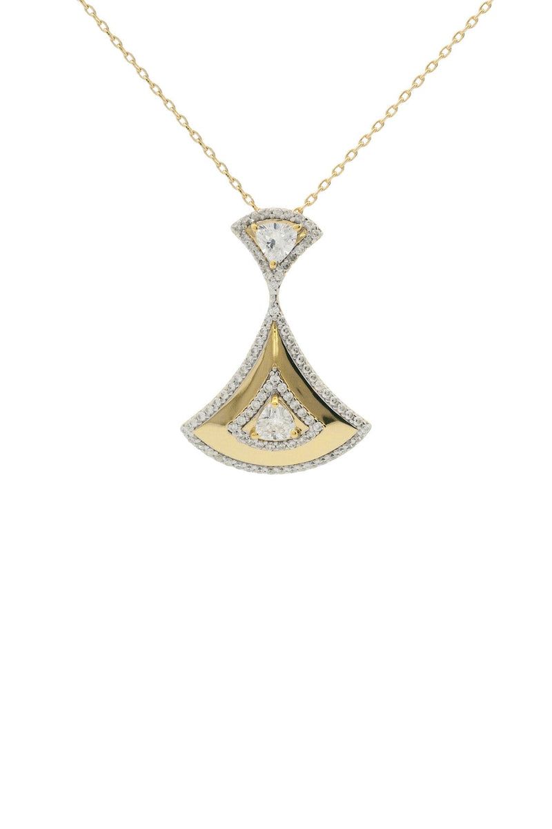 CHIC NOEL FANTASY PENDANT GOLD Bevilles Jewellers 