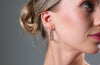 GEORGINI RED CARPET OVATION EARRINGS PEARL/ SILVER Bevilles Jewellers 