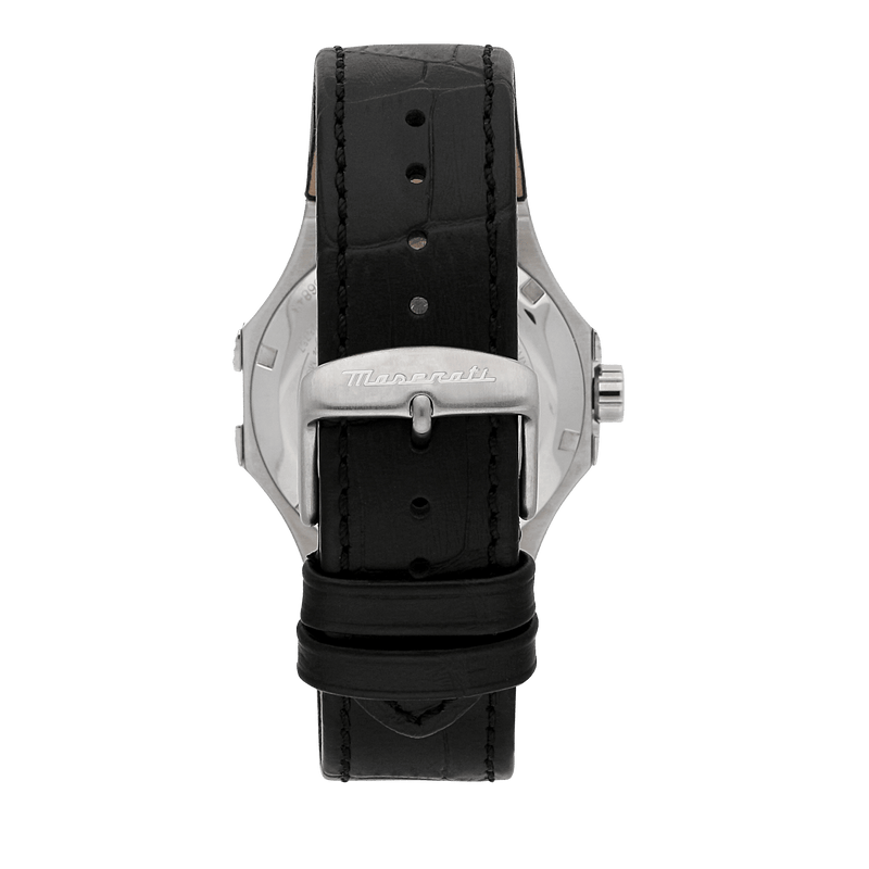 Maserati Potenza Silver Skeleton Automatic 42mm Watch Watches Maserati 