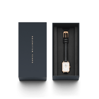 Daniel Wellington Quadro 20X26 Pressed Sheffield Rose Gold & White Watch Watches Daniel Wellington 