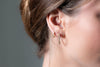GEORGINI RED CARPET GALA EARRINGS GOLD Bevilles Jewellers 